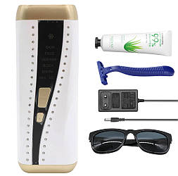 Лазерний фотоепілятор з охолодженням, Білий / Епілятор для тіла / Фотоепілятор для ніг / Епілятор для обличчя