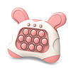 Іграшка антистрес Pop it PRO Rabbit Pink, 4 режими / Електронна приставка консоль Pop It / Дитяча іграшка, фото 3