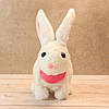 Інтерактивна іграшка кролик зі звуковими та світними ефектами Pitter patter pets, Білий / М'яка іграшка, фото 7