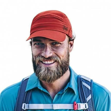 Кепка Buff Pack Trek Cap, Solid Brick (BU 117218.429.10.00), фото 2