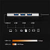 USB-хаб на 4 порти (USB3 + 3×USB2), Hoco HB26 / Концентратор USB HUB / Розгалужувач для ноутбука, фото 6