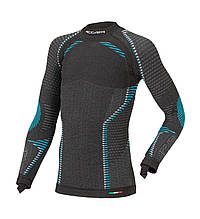 Термофутболка з довгим рукавом дитяча Accapi Ergoracing, Black/Anthracite, XXS (ACC AА921.966-XXS)