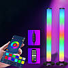 Світлодіодні RGB лампи 2шт, 24см + пульт, від USB / Настільний ргб світильник / Фонове освітлення, фото 5