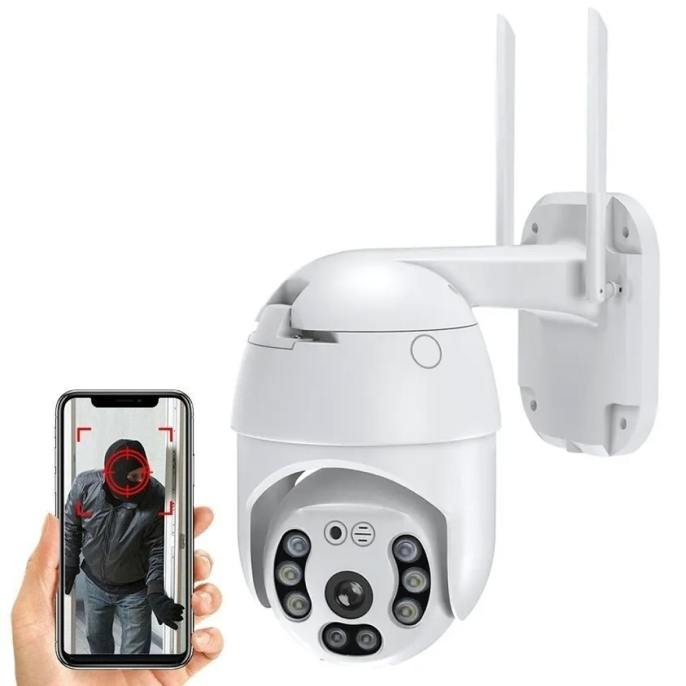Вулична камера відеоспостереження з 4G та поворотом на 360, Y8 / IP камера з віддаленим доступом / Відеокамера, фото 1