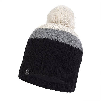 Шапка дитяча (8-12) Buff Knitted & Fleece Hat Noel, Black (BU 124281.999.10.00), фото 1