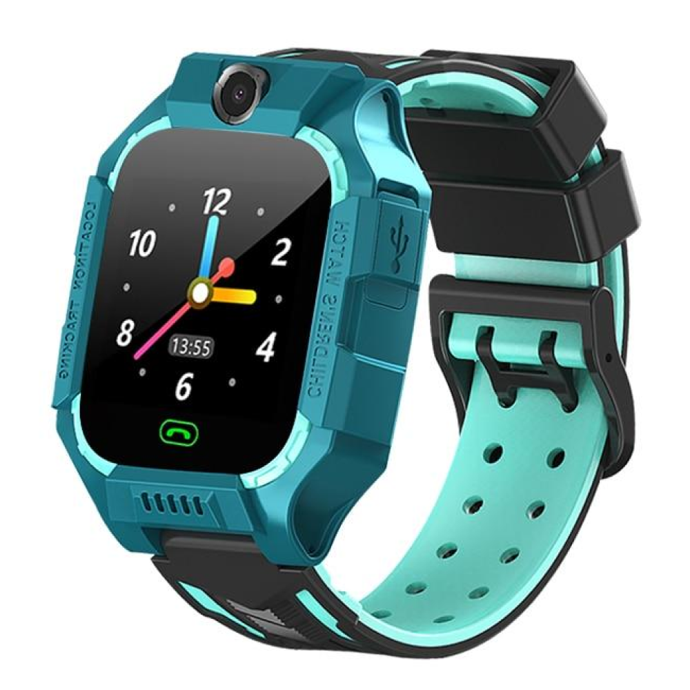 Дитячий смарт годинник з камерою, GPS та підтримкою 3G, XO H110, Зелений / Розумний годинник для дітей з функцією дзвінка, фото 1