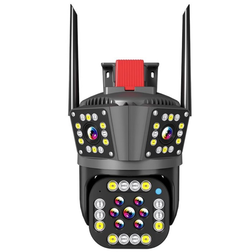WiFi камера відеоспостереження на 3 об'єктиви, PTZ 3L-V33 / Вулична камера спостереження / IP камера, фото 1