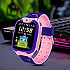 Дитячий смарт годинник з MicroSIM та 2G, XO H100 2G, Рожеві / Розумний годинник для дітей / Смарт годинник дитячий, фото 6