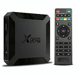 Приставка смарт тв X96Q, 1/8GB, Android 12,1 / Смарт приставка / ТВ приставка / Приставка для телевізора