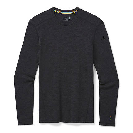 Кофта чоловіча Smartwool Men's Merino 250 Baselayer Crew Boxed, Charcoal Heather, M (SW SW016350.010-M), фото 1