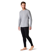 Термофутболка з довгим рукавом чоловіча Smartwool Men's Merino 250 Baselayer Crew Boxed, Deep Navy, XL (SW 16350.092-XL), фото 5