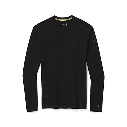 Термокофта чоловіча Smartwool Men's Merino 250 Baselayer Crew Boxed, Black, XL (SW SW016350.001-XL), фото 1