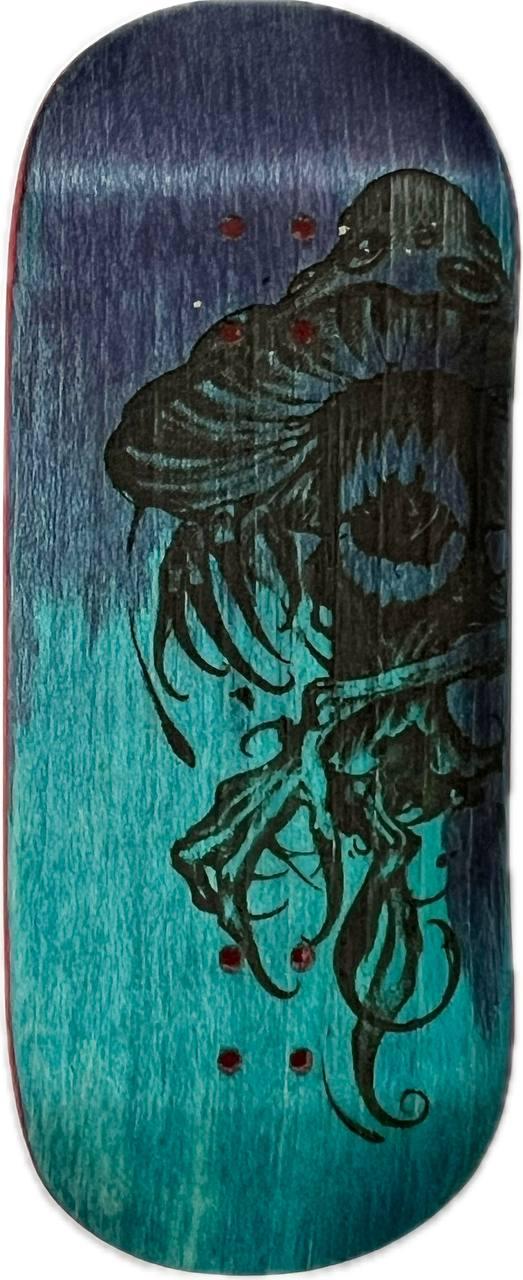 Дека для фінгерборда Workers FB Evil Mashroom Blue High Street 38 mm