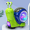 Музична іграшка зі світловими ефектами, Равлик Турбо, Зелена / Дитяча іграшка / Іграшка для дітей, фото 4