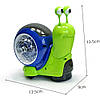 Музична іграшка зі світловими ефектами, Равлик Турбо, Зелена / Дитяча іграшка / Іграшка для дітей, фото 9