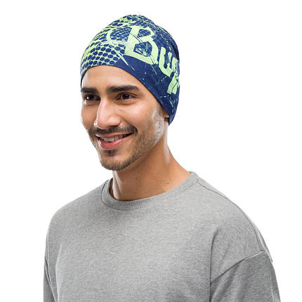 Шапка Buff Microfiber Reversible Hat, Havoc Blue (BU 123876.707.10.00), фото 3