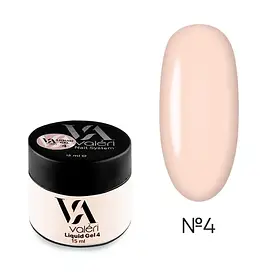 Рідкий гель Valeri Liquid Gel №4, 15 мл