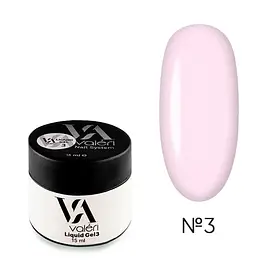 Рідкий гель Valeri Liquid Gel №3, 15 мл