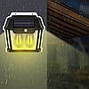 Настінний ліхтар на сонячній батареї HW-999-2 / Світильник з датчиком руху / Ліхтар акумуляторний, фото 5