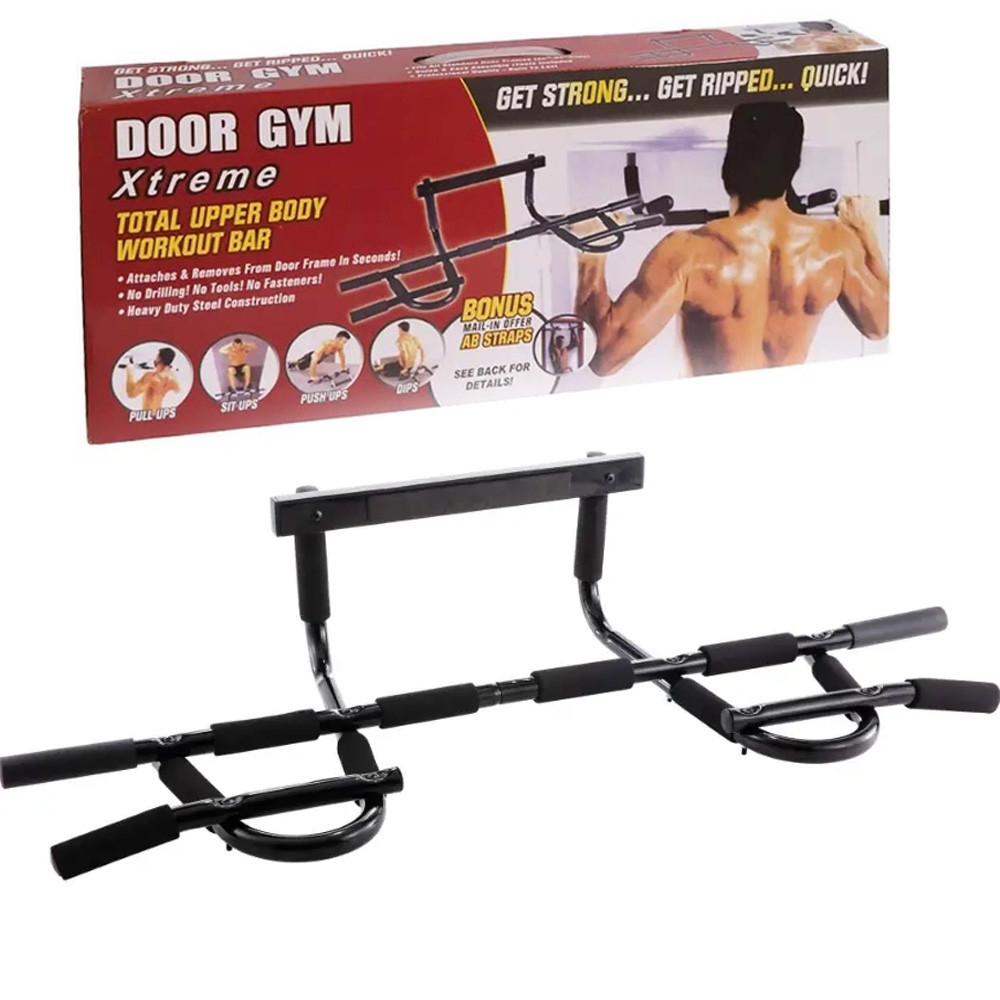 Турнік до 100кг, Door Gym Xtreme / Турнік у дверний отвір / Турнік для дому / Турнік на стіну