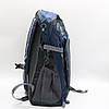 Рюкзак туристичний 40 л, (50х30х20см) 1082, Темно синій / Рюкзак у похід / Похідний рюкзак водонепроникний, фото 6