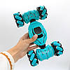Машинка перевертень на радіокеруванні CAR TOYS 986-14, Блакитна / Дитяча трюкова машинка / Машинка-всюдихід, фото 5