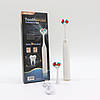 Акумуляторна зубна щітка + 2 насадки, Electric Toothbrush / Зубна щітка електрична / Електрощітка, фото 9