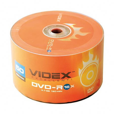 

VIDEX DVD-R 4.7Gb 16x bulk 50