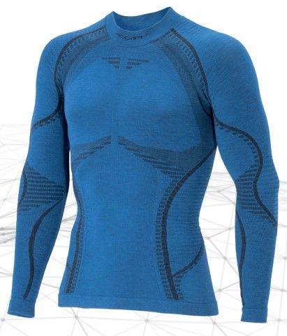 Чоловіча термофутболка з довгим рукавом Accapi Ergowool, XL/XXL, Blue/Black (ACC WА701.4099-X2X)