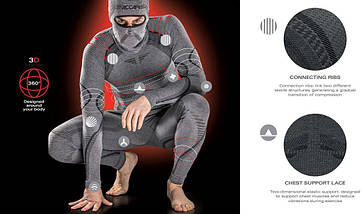 Термоштани чоловічі Accapi Ergowool, Forest/Black, XL/XXL (ACC WА703.1699-X2X), фото 5