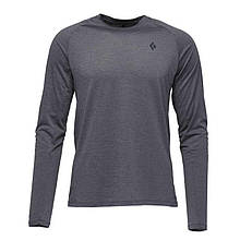 Футболка чоловіча з довгим рукавом Black Diamond M Lightwire LS Tech Tee, Steel Gray, S (BD 7530900034SML1)