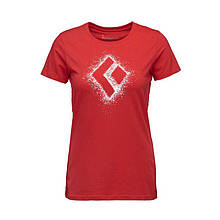 Футболка жіноча Black Diamond W Chalked Up 2.0 Tee, Coral Red, XS (BD 7524196050XSM1)