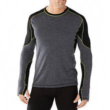 Термофутболка чоловіча Smartwool PhD Light Long Sleeve Charcoal, р.S (SW 14013.003-S)