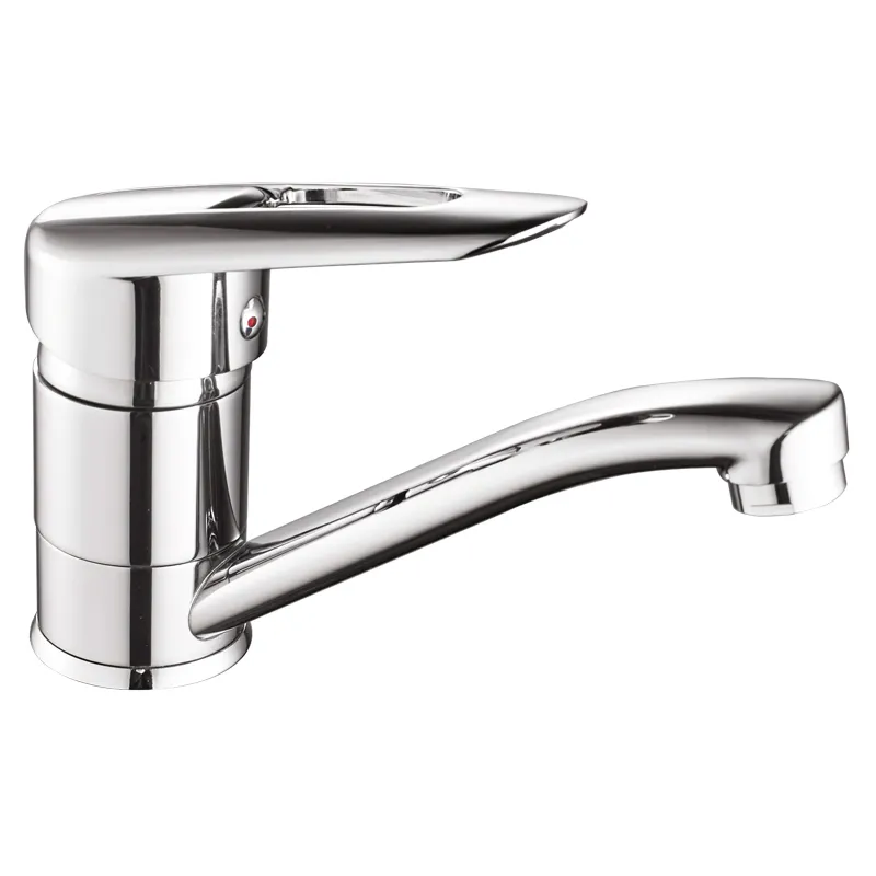 Змішувач для умивальника Haiba Disk 555 (вилив 15 см) (HB0058), фото 1