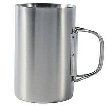 Термокружка з кришкою Tatonka Thermo 350, Silver/Black (TAT 4081.000)