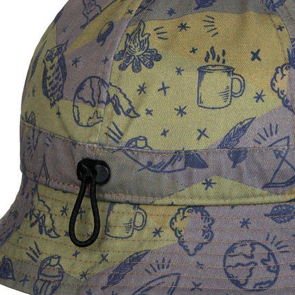 Панама дитяча (8-12) Buff Kids Bucket Hat, Camp Khaki (BU 120044.854.10.00), фото 2