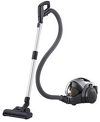 Пилосос LG контейнерний, 650Вт, конт пил -1.2л, HEPA14, компресор, срібний