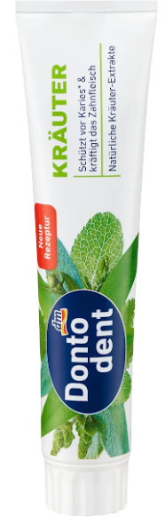 Зубна паста Dontodent Krauter 125 мл, фото 1