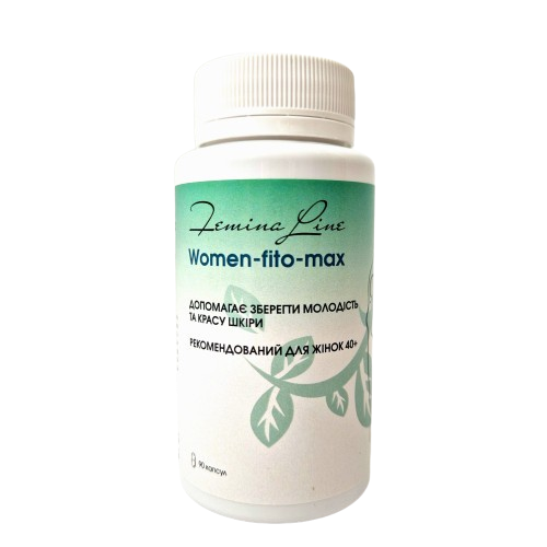 Women-fito-max — вітамінно-мінеральний комплекс для краси та молодості шкіри 90 капс.