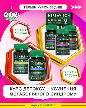 Курс Детокс для профілактики метаболічного синдрому АІМ