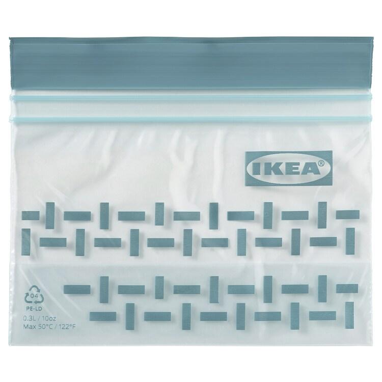 Набір пакетів на застібці 0,3 л IKEA ISTAD 25 штук 105.927.04, фото 1