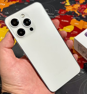 Смартфон OUKITEL P1 8/256GB White AMOLED Display NFC Helio G99 6.7"120Hz + скло + чохол, фото 4