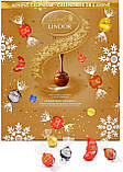 Адвент-календар із шоколадом Lindt Lindor Assorted Chocolate Truffle Advent Calendar 282г, фото 4