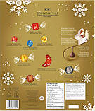 Адвент-календар із шоколадом Lindt Lindor Assorted Chocolate Truffle Advent Calendar 282г, фото 3