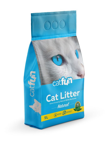 Catfun наповнювач бентонітовий 5 л (натуральний)