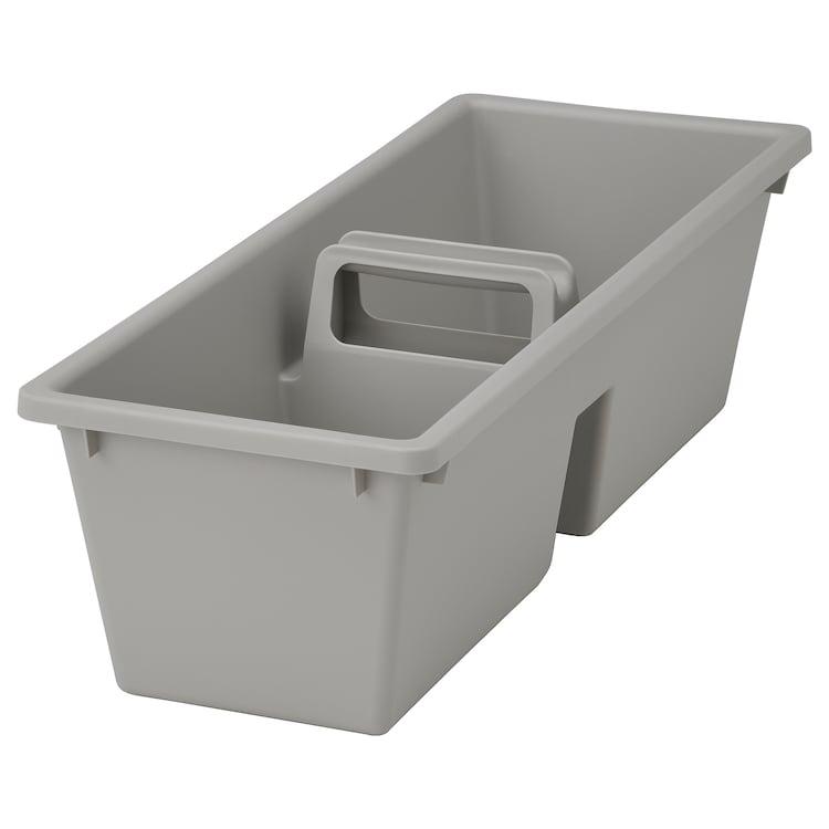 Контейнер із відділеннями IKEA FÅNGGRÖDA 48x18x14 см Сірий 505.595.33
