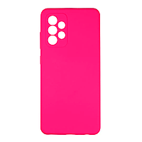 Чохол Silicone Case (No Logo) для Samsung A52 / A52S Rose 21 (закрита камера)