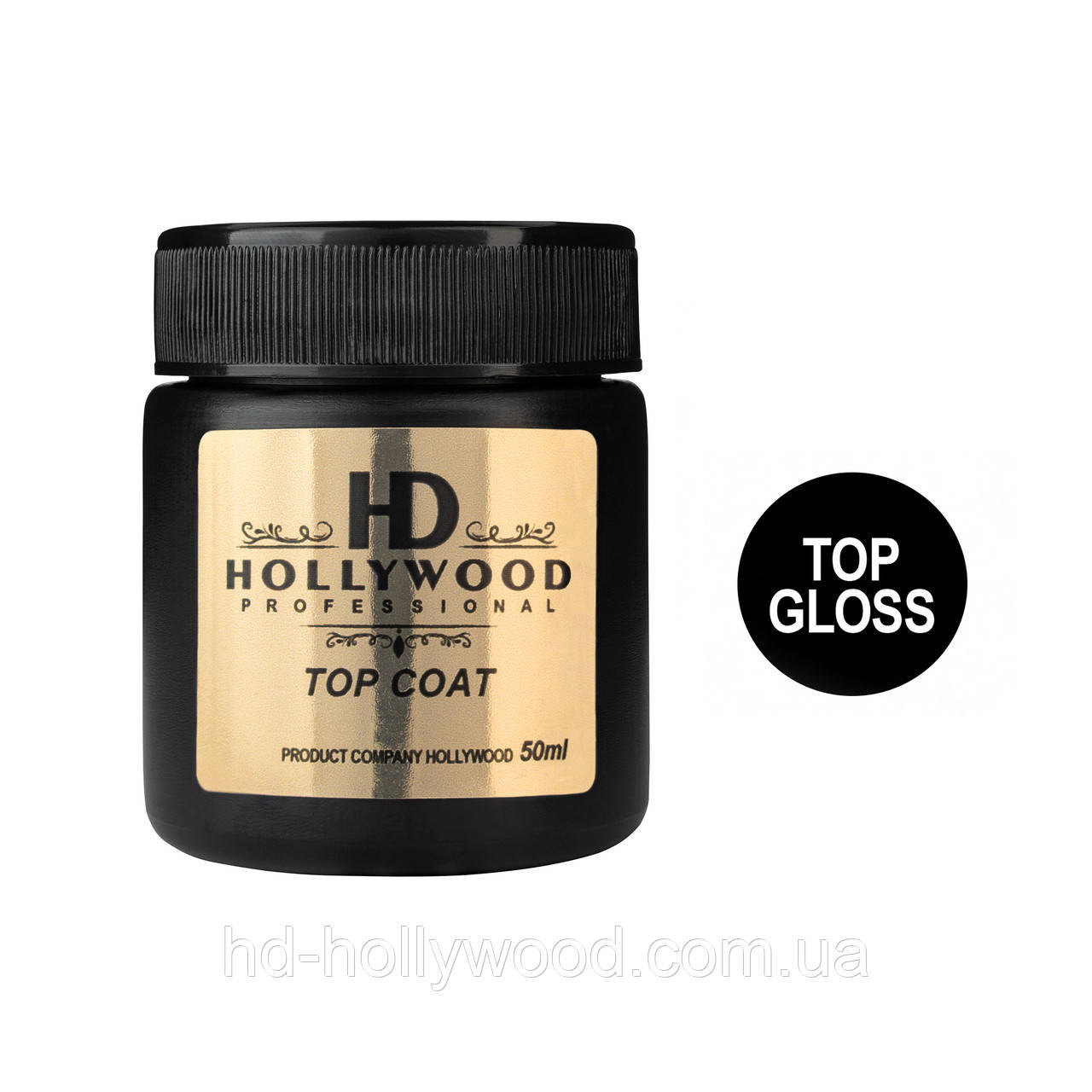 TOP Gloss No Wipe HD Hollywood, 50 мл, фото 1