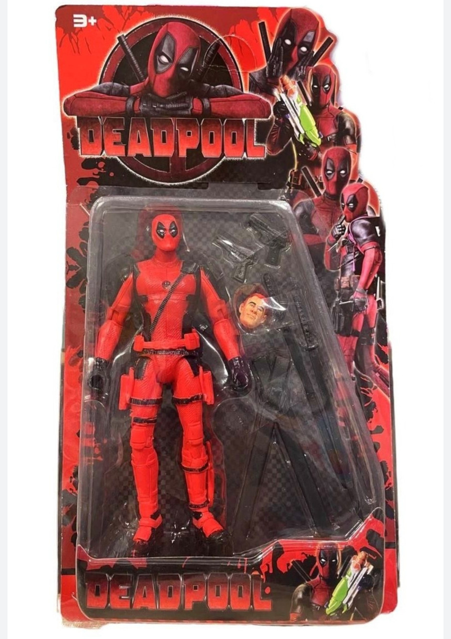 Рухома фігурка Дідпул Deadpool/Подарунок для хлопчиків/Марвел супергерої