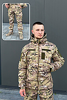 Військовий тактичний демісезонний костюм Softshell армійська бойова форма мультикам осіння для військовослужбовців EKO